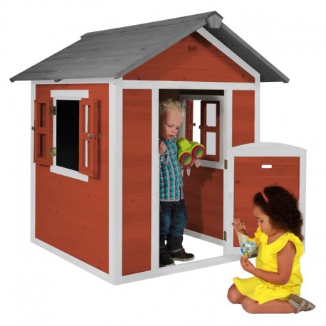 Sunny Lodge legehus - Scandinavian Red