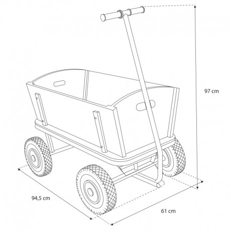 Billy Beach Wagon (rød)
