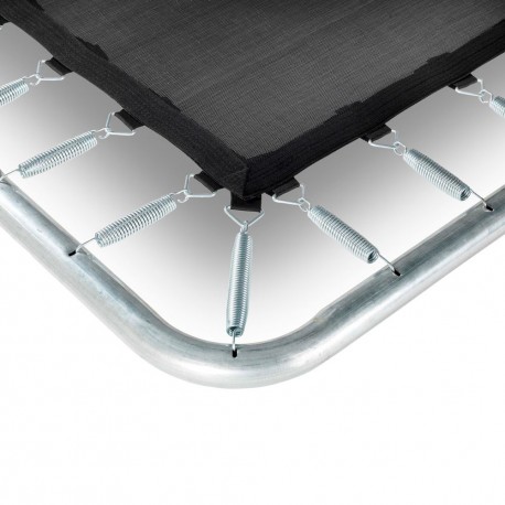 Silhouette Sport - firkantet nedgravningstrampolin - Sort (EXIT)