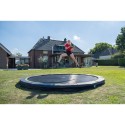 Silhouette Sport - rund nedgravnings trampolin (EXIT) - Sort