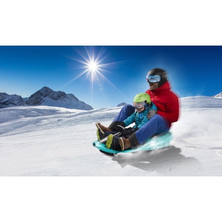 Galactus Double Bobslæde med Rat - Polar blue