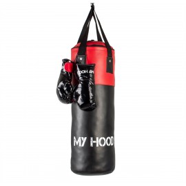 My Hood boksesæk med handsker - 10 kg.