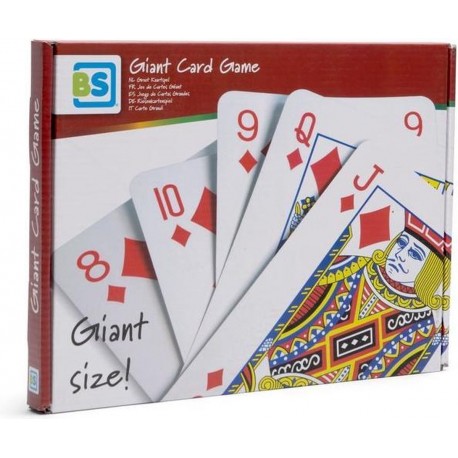 Kæmpe kortspil – Buitenspeel