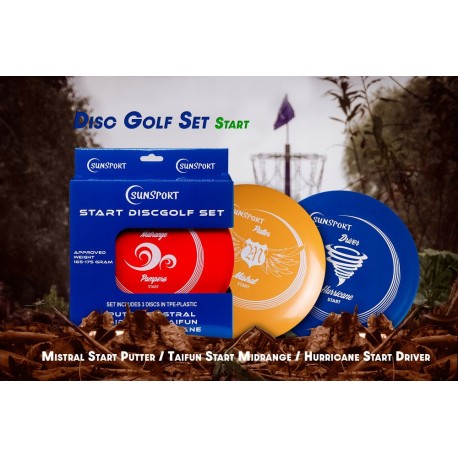 Frisbee sæt START - 3 discs