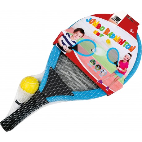 Badminton jr. sæt - skumbold / fjerbold