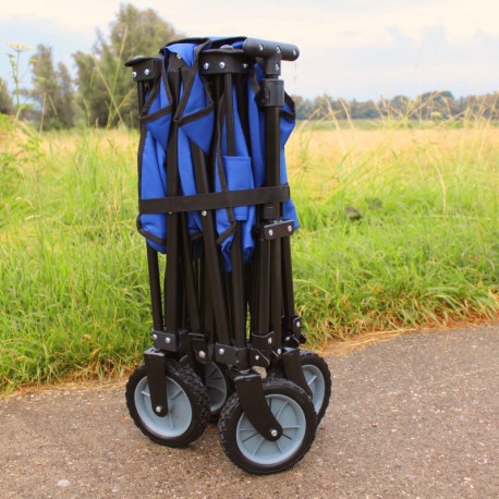 AB110 Foldbare strandvogn - Blå