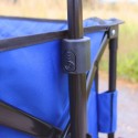 AB110 Foldbare strandvogn - Blå AB110 Foldbare strandvogn - Blå