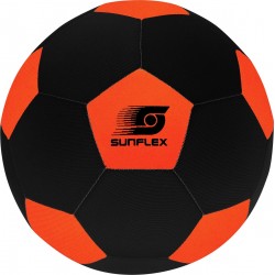 Fodbold, sort/ orange