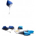 Flyvende boule med faldskærme Flyvende boule med faldskærme