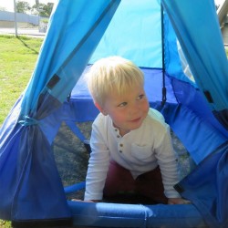 Redegynge med tipi telt 2