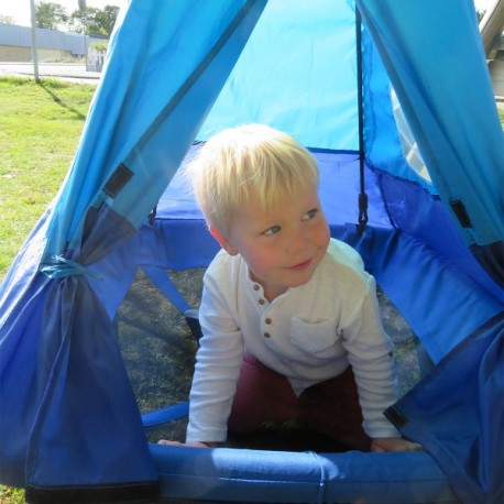Redegynge med tipi telt