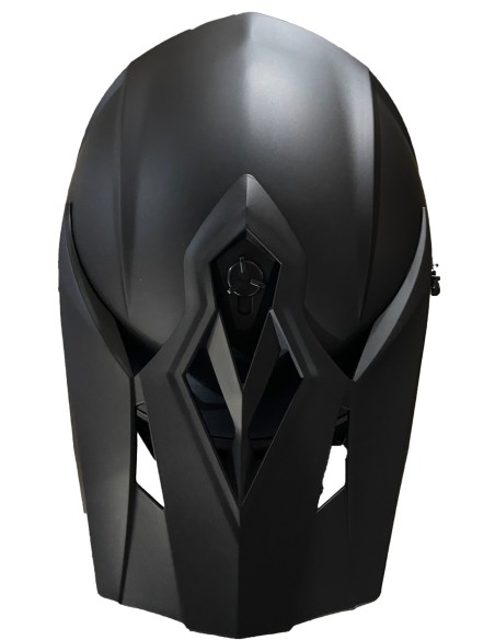 Crosser Hjelm Mat Sort Crosser Hjelm Mat Sort