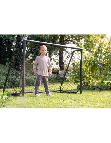 Scala aluminium fodboldmål (EXIT) - Sort 180x120