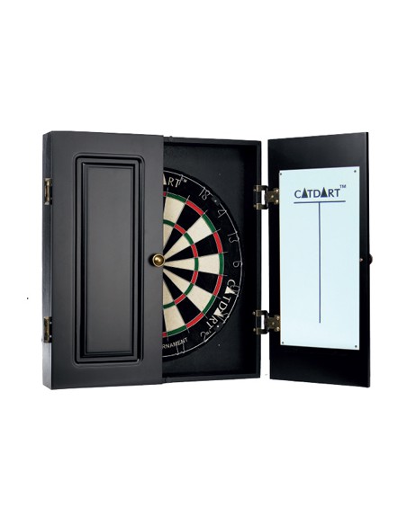 ProSet Dartskive i kabinet - CatDart