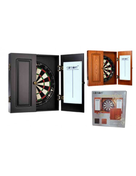 ProSet Dartskive i kabinet - CatDart