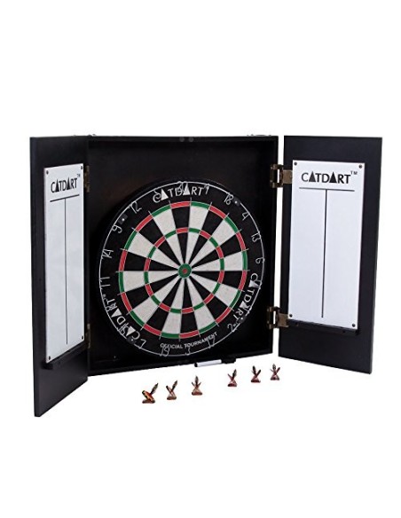 ProSet Dartskive i kabinet - CatDart