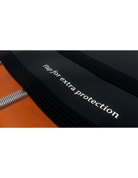 Avyna FlatLevel Rektangulær Trampolin - Grå