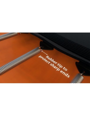 Avyna FlatLevel Rektangulær Trampolin - Grå