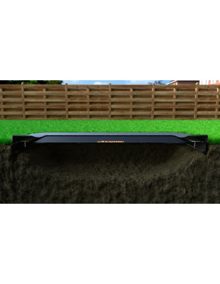 Avyna FlatLevel Rektangulær Trampolin - Grå