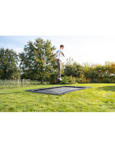EXIT InTerra sportstrampolin - firkantet i...