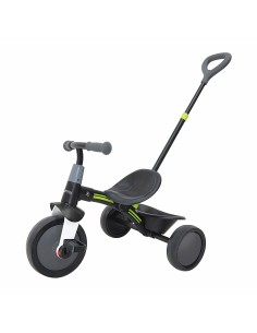 Trehjulet cykel med aftagelig skubbestang