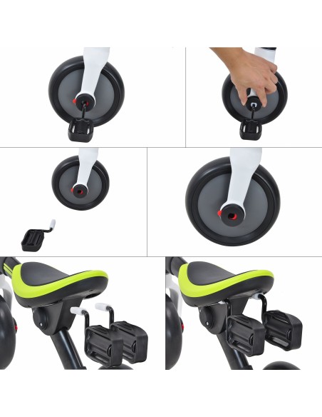 Sunny Walker 2-i-1 balancecykel 2000 i pulverlakeret stål