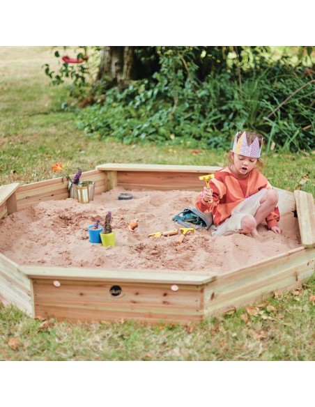 Plum Gigant Træ Sandkasse 150 x 150 cm
