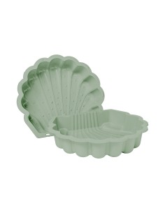 Muslingesandkasse - Pastel lysegrøn