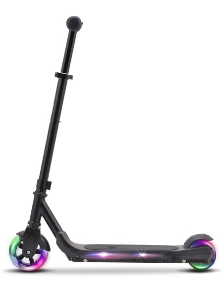 EL-Løbehjul sort med LED lys - 14.4V - MCU-Sport