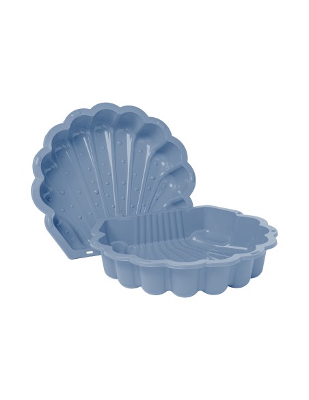 Muslingesandkasse - Pastel lyseblå