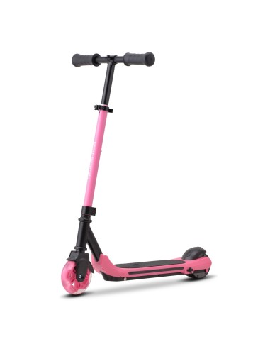 EL-Løbehjul pink med LED lys - 21.6V - MCU-Sport