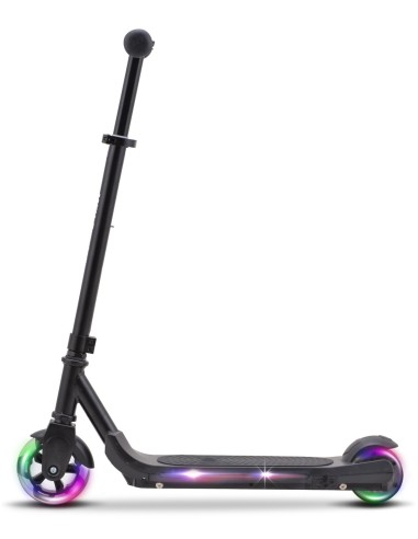 EL-Løbehjul sort med LED lys - 21.6V - MCU-Sport