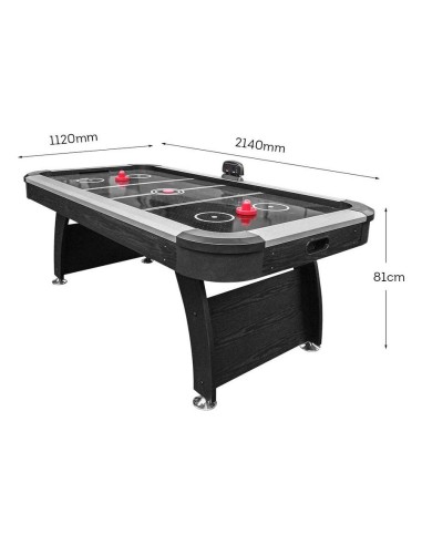 Airhockey bord m/elektronisk point (214 cm) -...