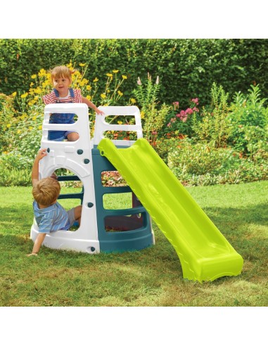 Aktivitetstårn med rutsjebane