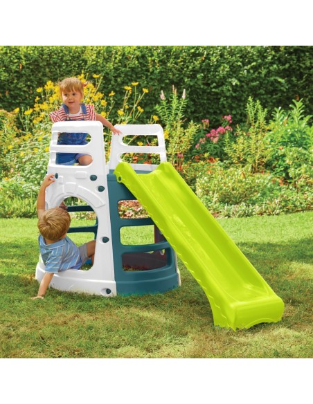 Aktivitetstårn med rutsjebane