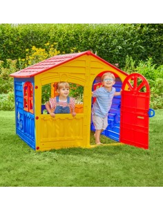 Happy House legehus i plast 2