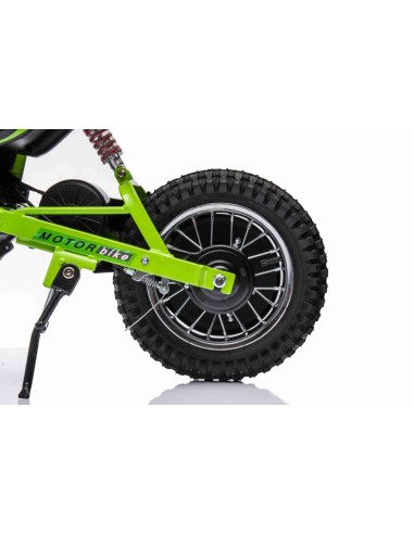 Dirt Bike EL 250W 24V Crosser - Grøn