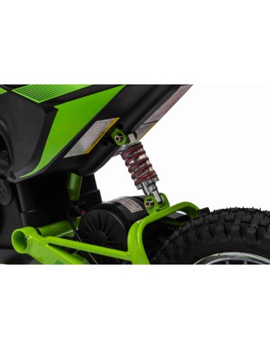 Dirt Bike EL 250W 24V Crosser - Grøn