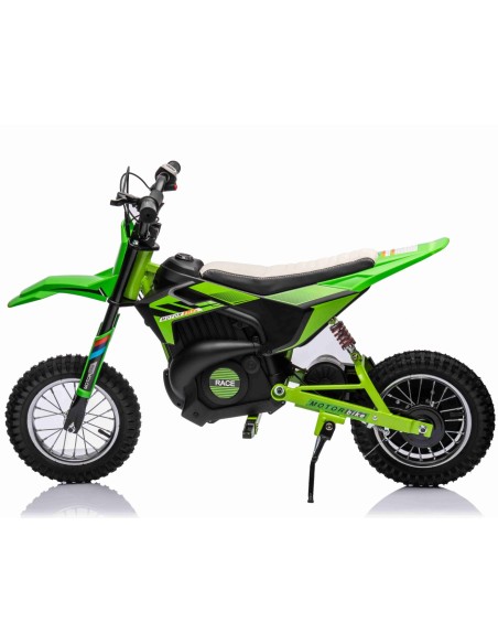 Dirt Bike EL 250W 24V Crosser - Grøn