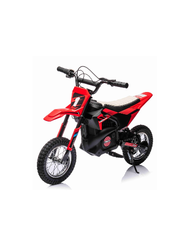 Dirt Bike EL 250W 24V Crosser - Rød