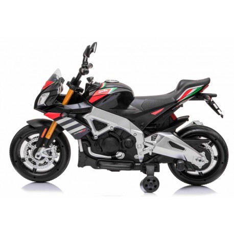 Aprilia Tuono V4 Motorcykel til Børn 12V med gummihjul
