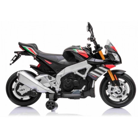 Aprilia Tuono V4 Motorcykel til Børn 12V med gummihjul