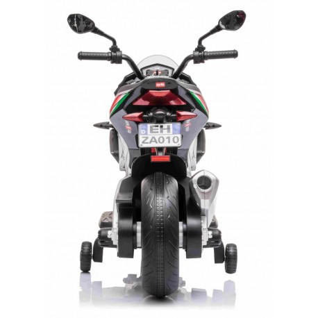 Aprilia Tuono V4 Motorcykel til Børn 12V med gummihjul