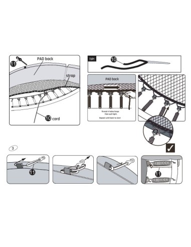 Montering af ny Exit silhouette kantpude.