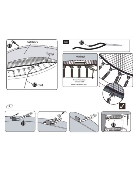 Montering af ny Exit silhouette kantpude.