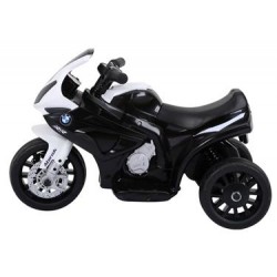 BMW S1000 motorcykel 6V med lædersæde - Blå 2