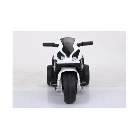 BMW S1000 motorcykel 6V med lædersæde - Blå