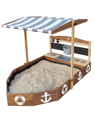 Dora bådsandkasse med soltag