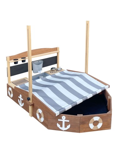 Dora bådsandkasse med soltag