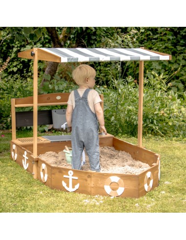 Dora bådsandkasse med soltag